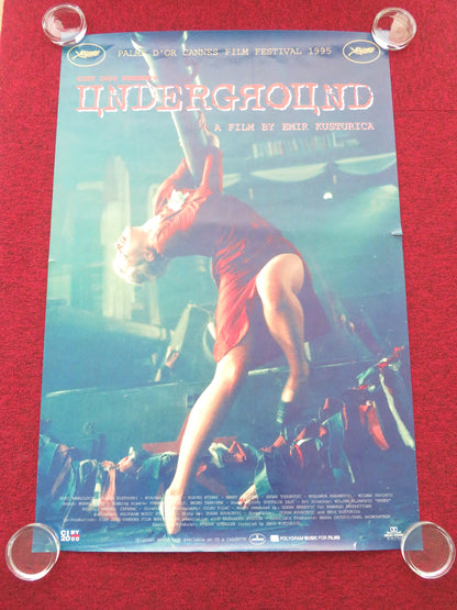 Underground US One Sheet Rolled Poster Predrag Manojlovic Lazar Ristovski 1995