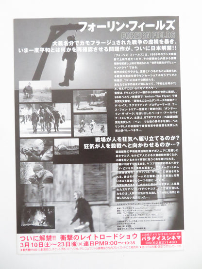 Foreign Fields Japanese Chirashi (B5) Poster Hvenegaard Coster-Waldau 2000