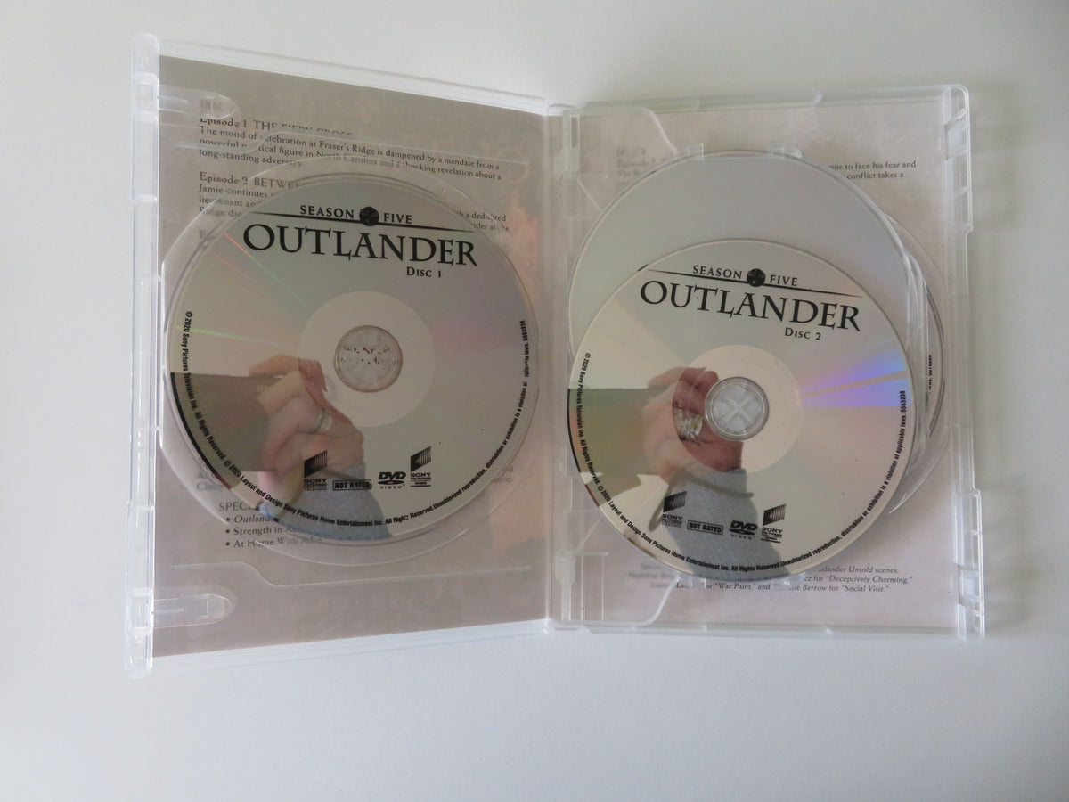 Outlander - Season Five (DVD BoxSet) Caitríona Balfe Sam Heughan 2020 Region 1