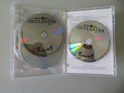 Outlander - Season Five (DVD BoxSet) Caitríona Balfe Sam Heughan 2020 Region 1