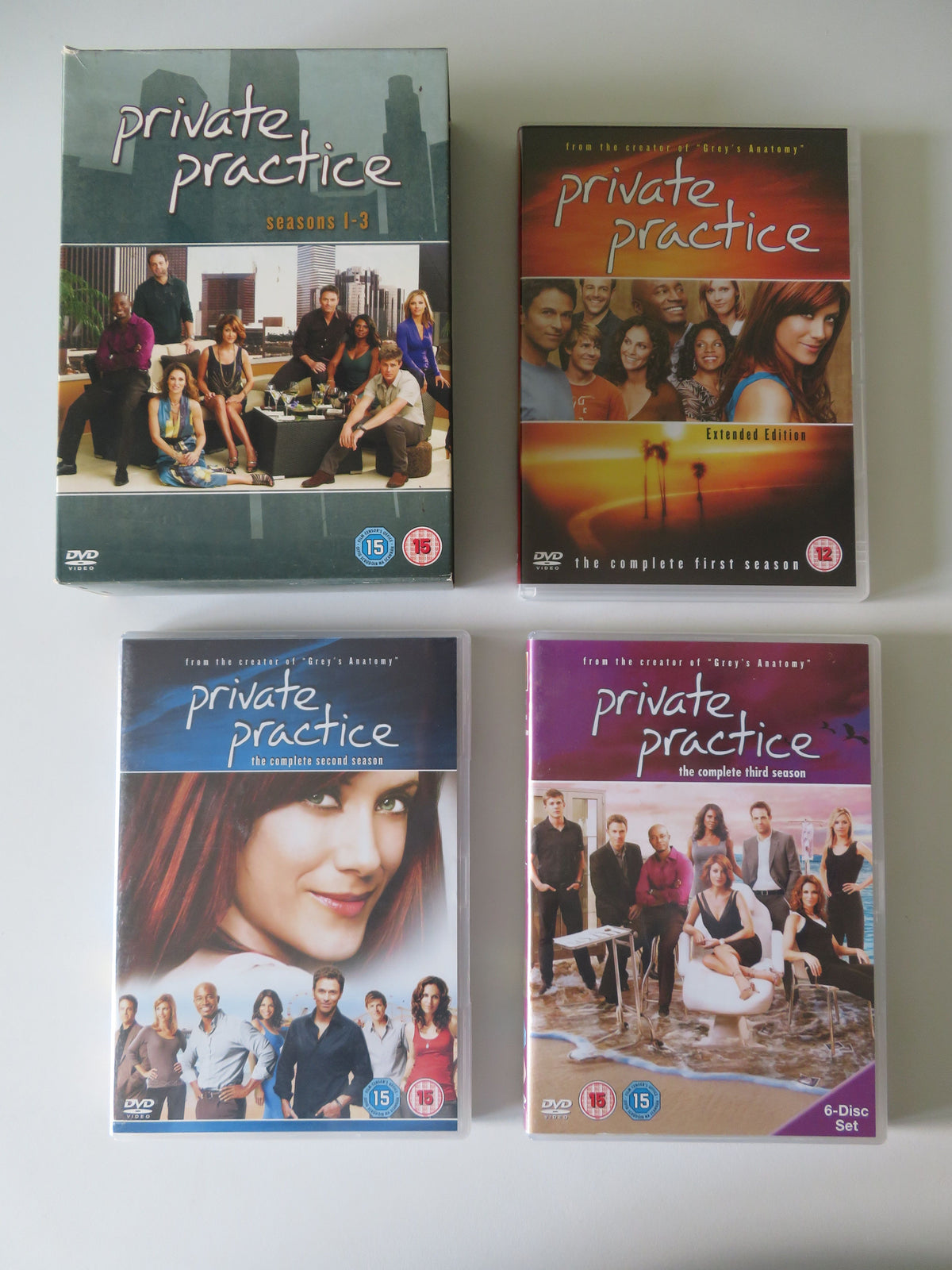 Private Practice - Seasons 1-3 (DVD BoxSet) Kate Walsh 2007 Region 2