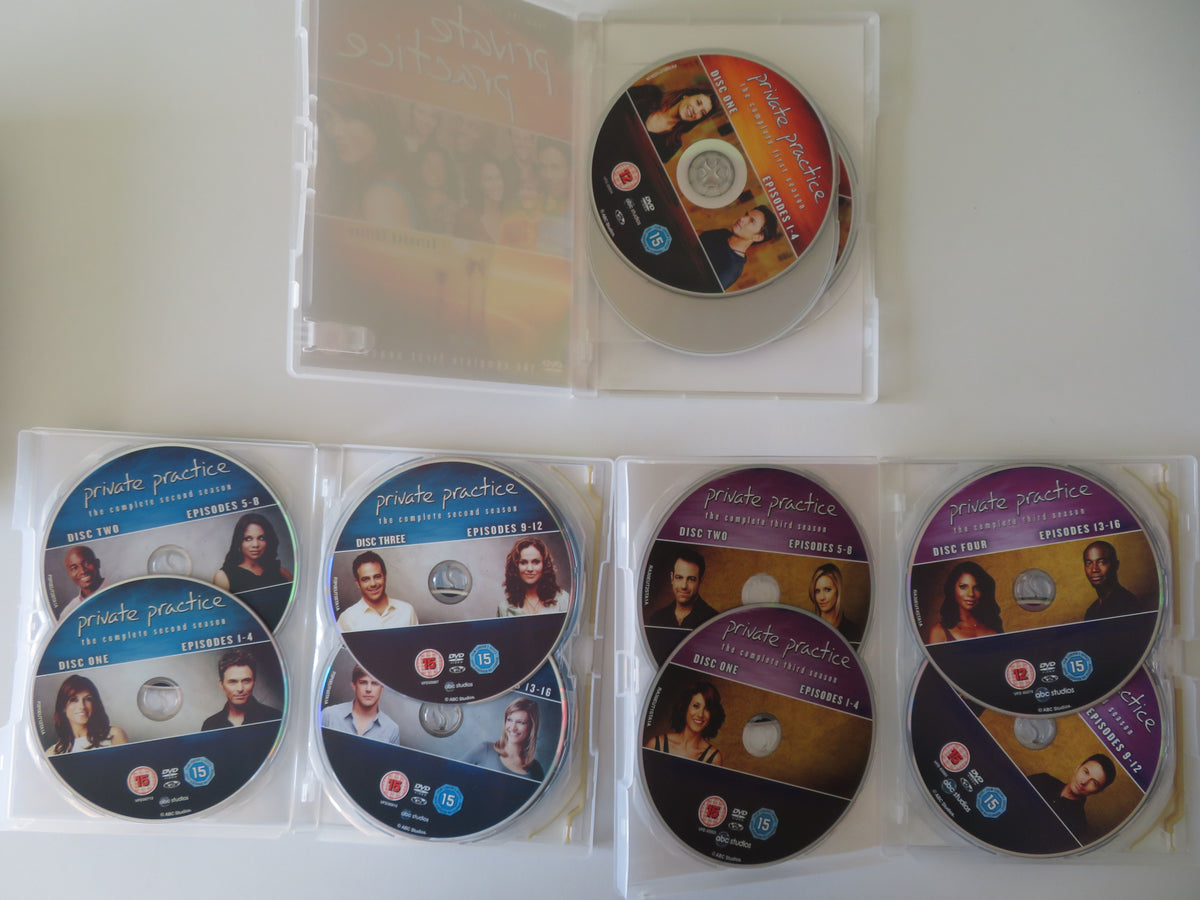 Private Practice - Seasons 1-3 (DVD BoxSet) Kate Walsh 2007 Region 2