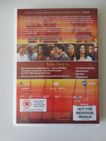 Private Practice - Seasons 1-3 (DVD BoxSet) Kate Walsh 2007 Region 2