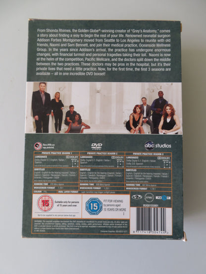 Private Practice - Seasons 1-3 (DVD BoxSet) Kate Walsh 2007 Region 2