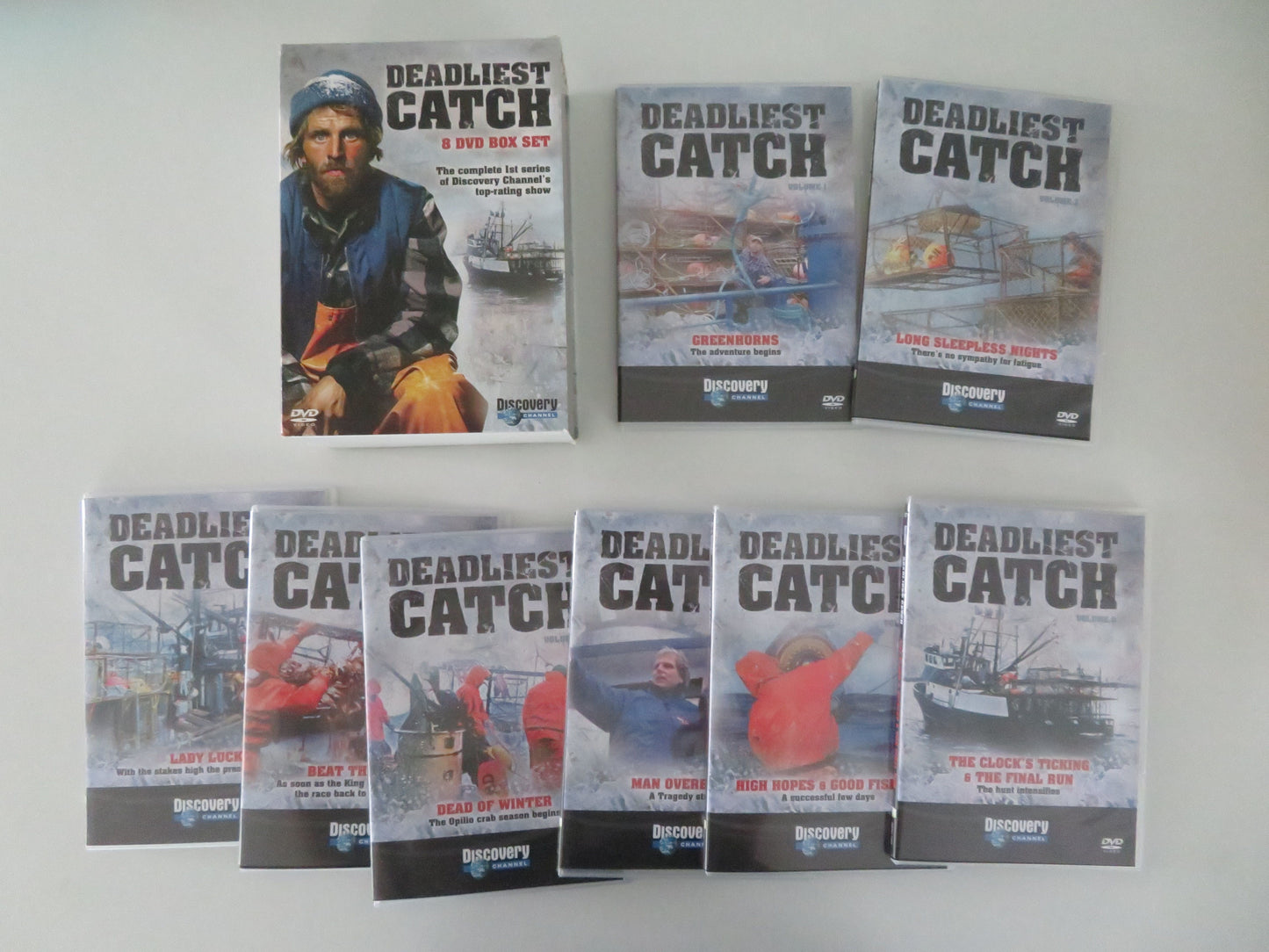 Deadliest Catch Complete First Series (DVD BoxSet) Mike Rowe 2005 Region 2