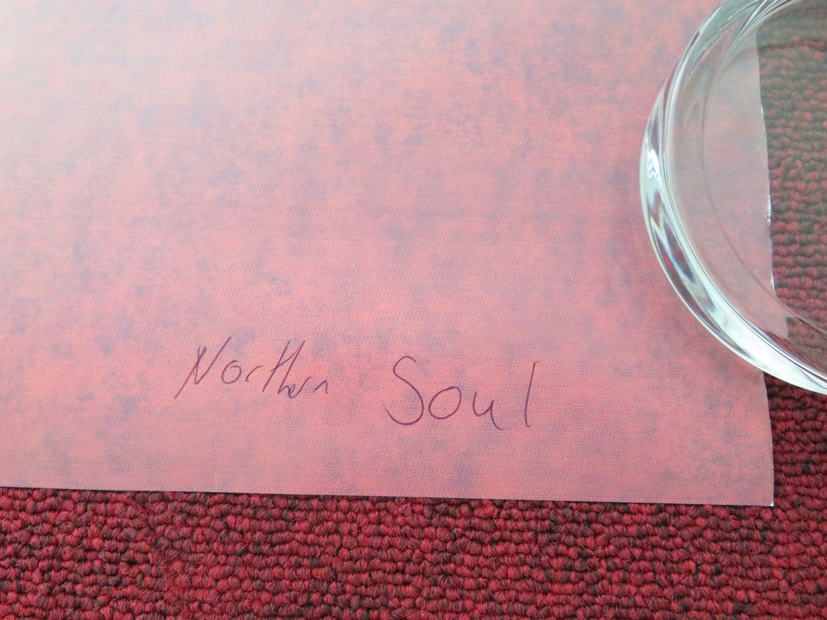 Northern Soul: Still Burning UK Quad Rolled Poster T. Palmer Tony Blackburn 2026