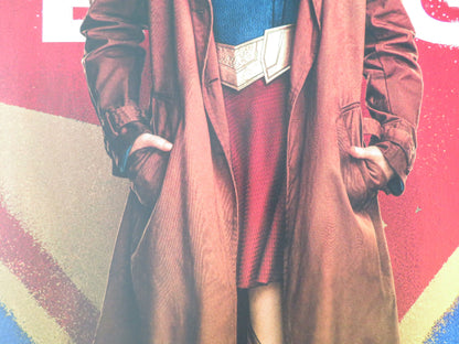 Supergirl UK Quad Rolled Poster DC Milly Alcock David Corenswet Eve Ridley 2026