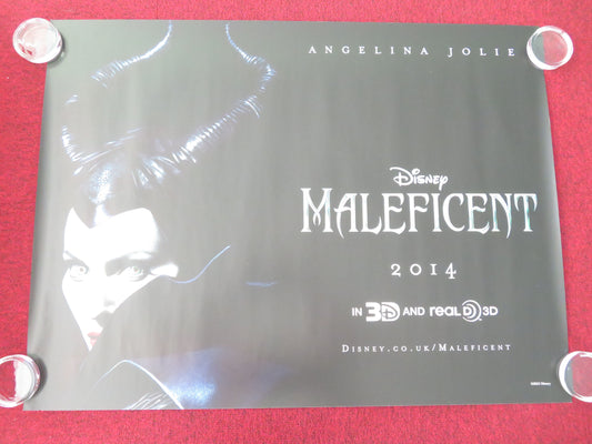 Maleficent - B UK Quad Rolled Poster Disney Angelina Jolie Elle Fanning 2014