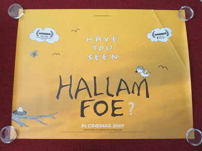 Hallam Foe UK Quad Rolled Poster Jamie Bell Ruth Milne John Paul Lawler 2007
