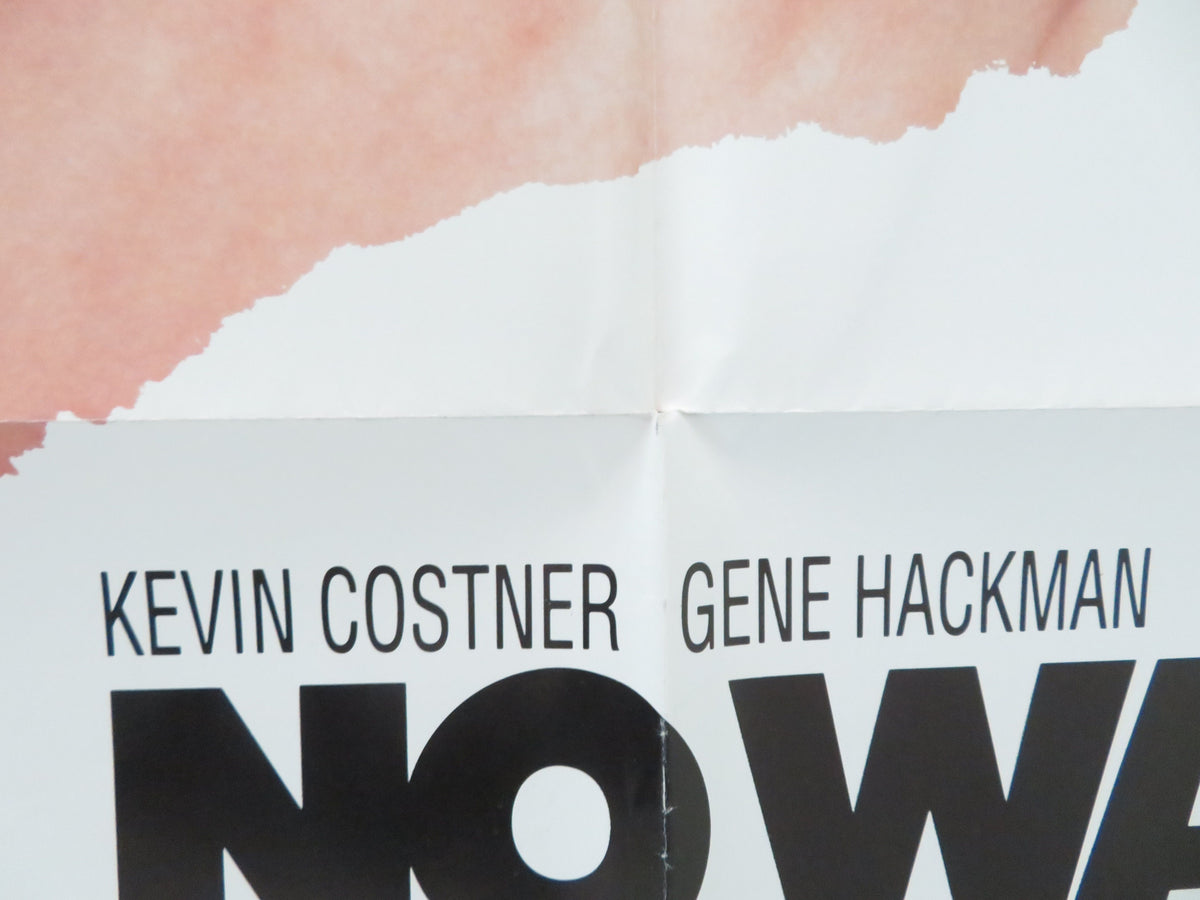 No Way Out Folded US One Sheet Poster Kevin Costner Gene Hackman Sean Young 1987