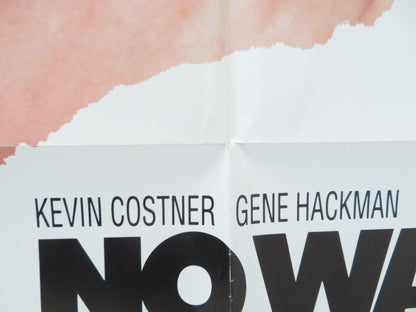 No Way Out Folded US One Sheet Poster Kevin Costner Gene Hackman Sean Young 1987