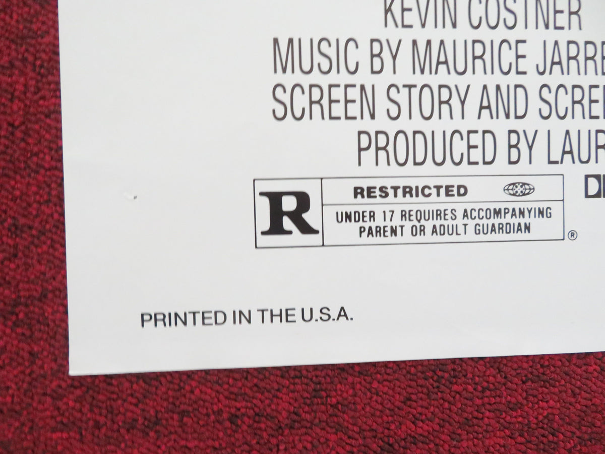 No Way Out Folded US One Sheet Poster Kevin Costner Gene Hackman Sean Young 1987