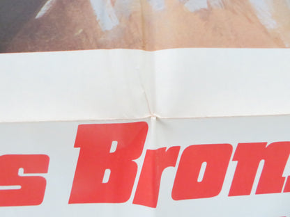 Rider on the Rain Folded US One Sheet Poster Charles Bronson Jill Ireland 1974