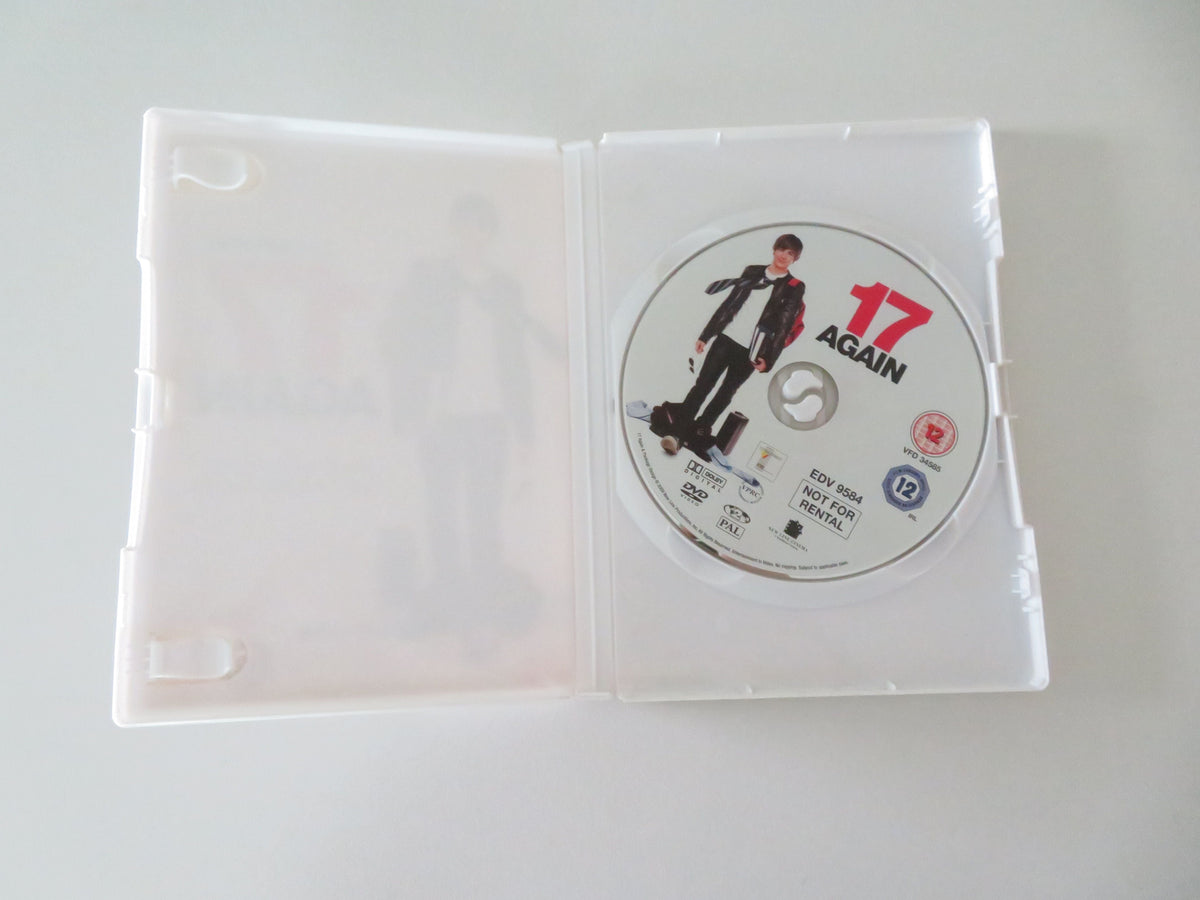 17 Again (DVD) Zac Efron Matthew Perry Leslie Mann 2009 Region 2 Movie posters