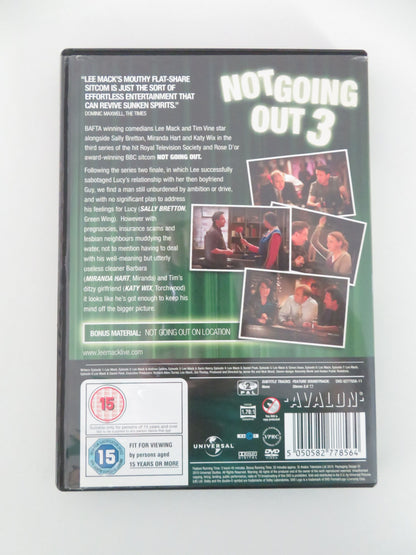 Not Going Out - Series 3 (DVD) Lee Mack Sally Bretton Tim Vine 2009 Region 2