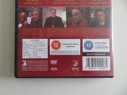 Conclave (DVD) Ralph Fiennes Stanley Tucci John Lithgow 2024 Region 2