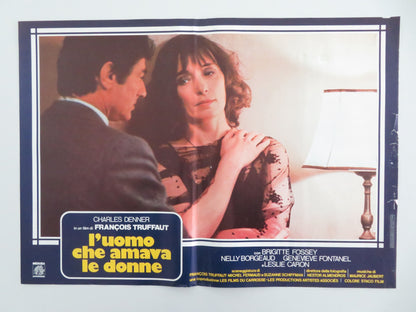 The Man Who Loved Women - B Italian Fotobusta Poster Denner Fossey 1977