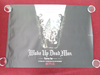 Wake Up Dead Man: A Knives Out Mystery UK Quad Rolled Poster Daniel Craig 2025