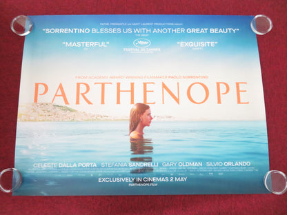 Parthenope UK Quad Rolled Poster Gary Oldman Celeste Dalla Porta 2024