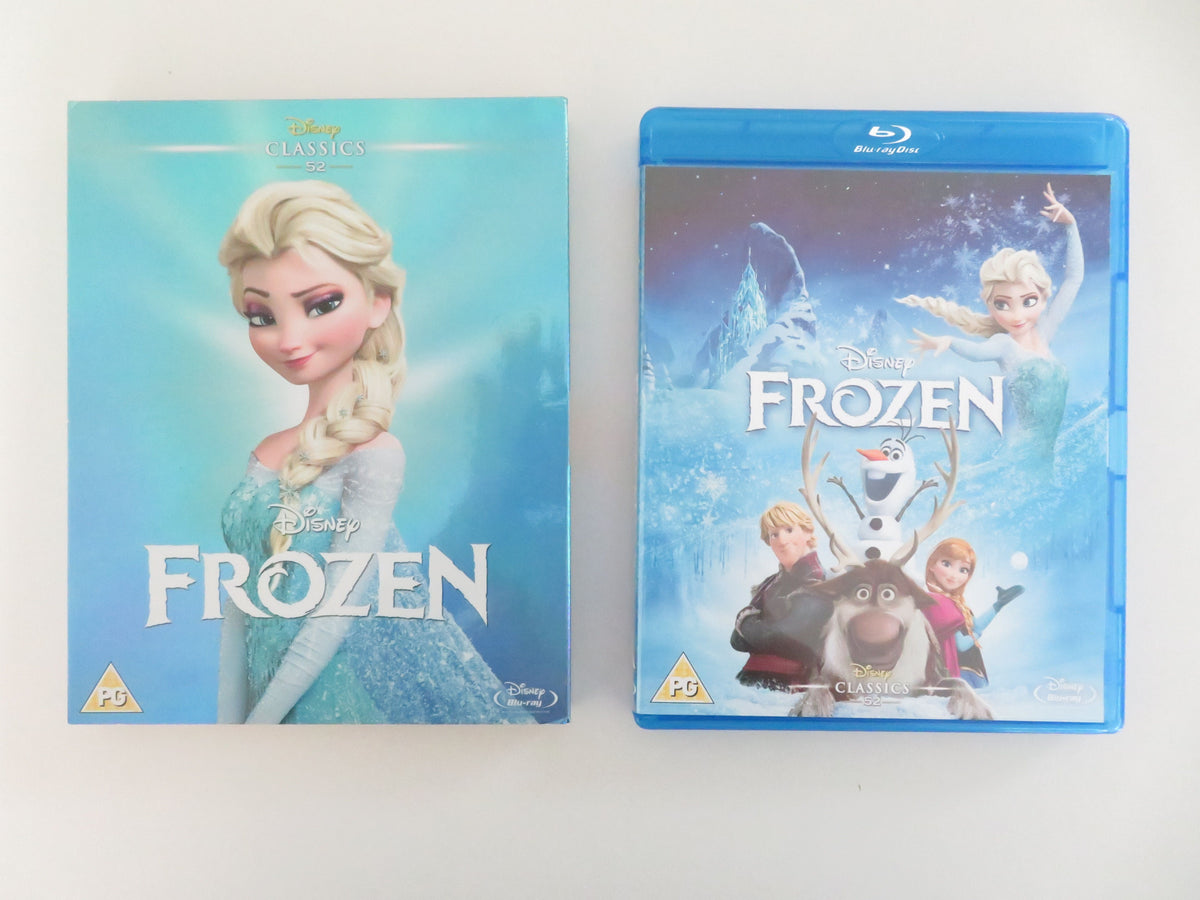 Frozen (BLU-RAY) Disney Kristen Bell Idina Menzel Josh Gad 2013 Region A,B,C