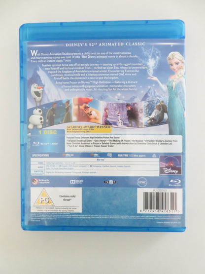 Frozen (BLU-RAY) Disney Kristen Bell Idina Menzel Josh Gad 2013 Region A,B,C