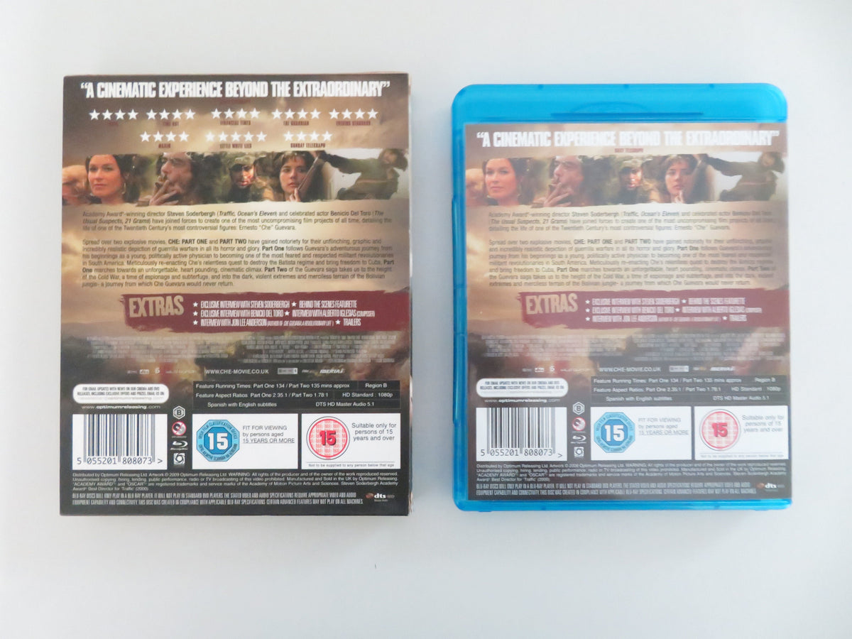 Che: Part One and Part Two (BLU-RAY) Benicio Del Toro Oscar Isaac 2008 Region B