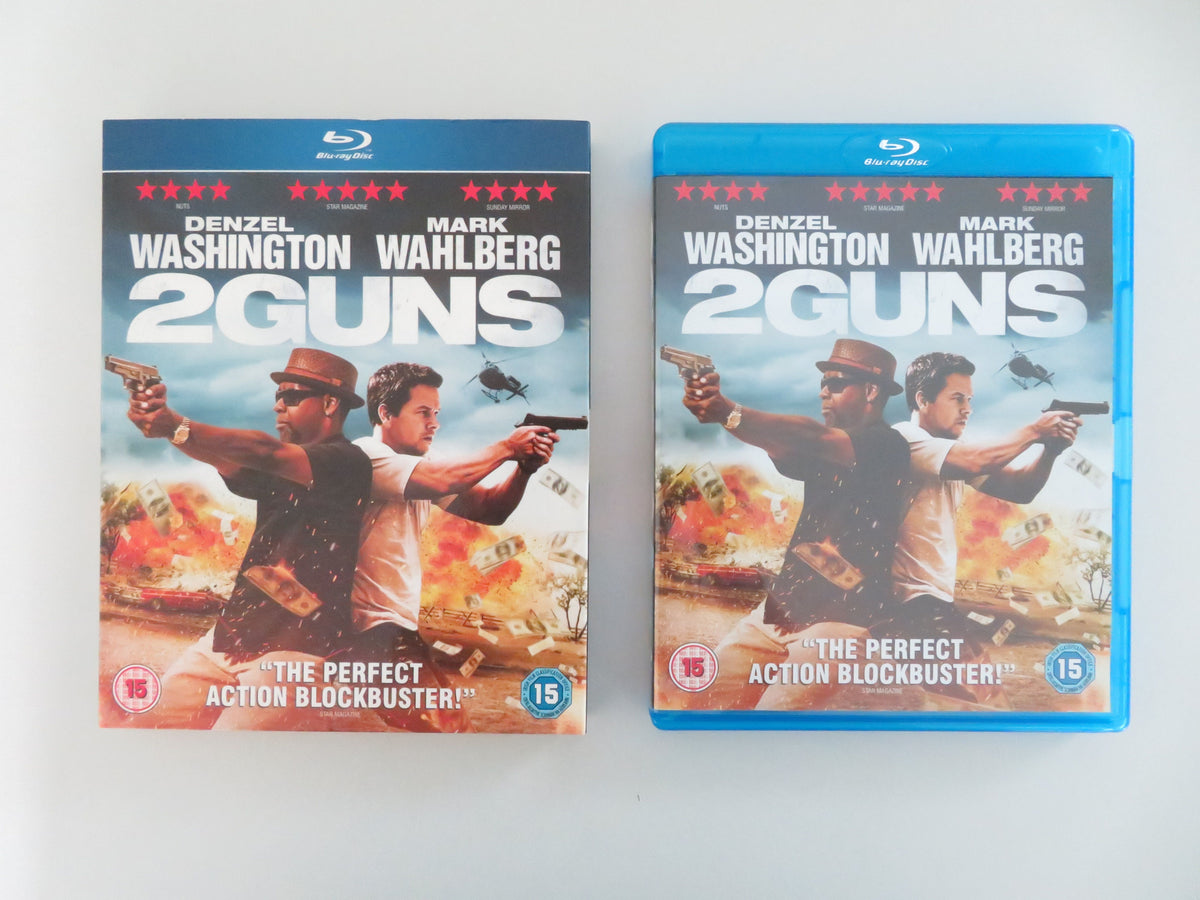 2 Guns (BLU-RAY) Denzel Washington Mark Wahlberg 2013 Region B