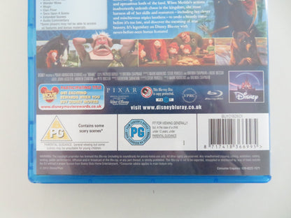 Brave (BLU-RAY) Disney Kelly Macdonald Billy Connolly 2012 Region A,B,C