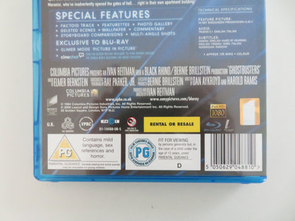 Ghostbusters (BLU-RAY) Bill Murray Dan Aykroyd Rick Moranis 1984 Region A,B,C