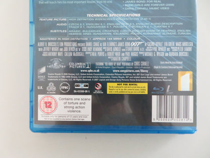 Casino Royale (BLU-RAY) Daniel Craig Eva Green Judi Dench 2006 Region A,B,C