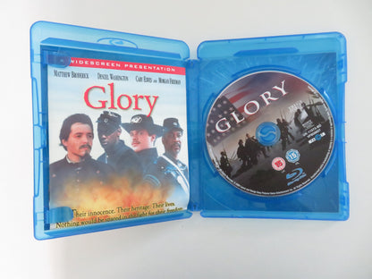 Glory (BLU-RAY) Matthew Broderick Denzel Washington Cary Elwes 1989 Region A,B,C