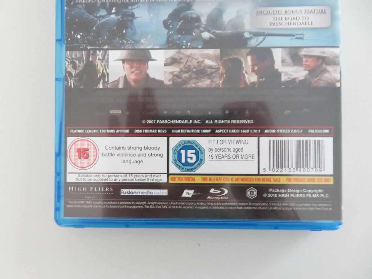 Passchendaele (BLU-RAY) Paul Gross Michael Greyeyes James Kot 2008 Region B
