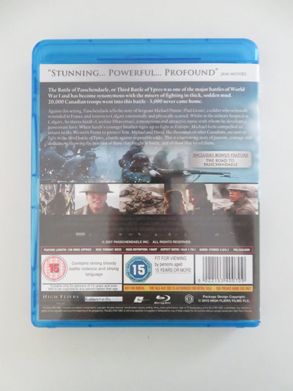 Passchendaele (BLU-RAY) Paul Gross Michael Greyeyes James Kot 2008 Region B