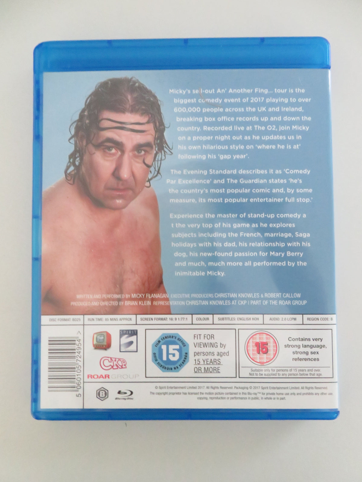 Micky Flanagan - An' Another Fing Live (BLU-RAY) 2017 Region B