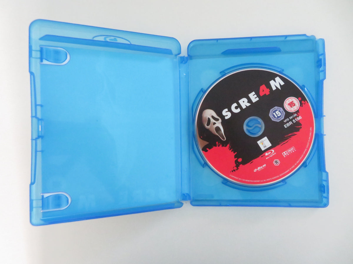 Scream 4 (BLU-RAY) Neve Campbell Courteney Cox David Arquette 2011 Region B