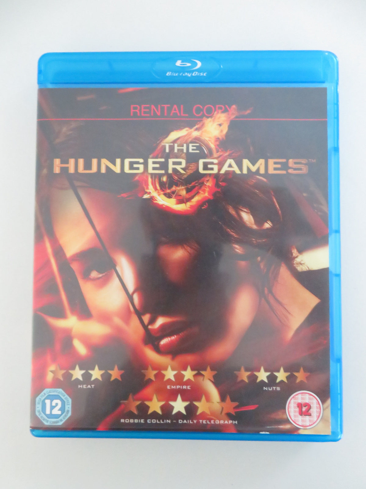 The Hunger Games (BLU-RAY) Jennifer Lawrence Josh Hutcherson 2012 Region B