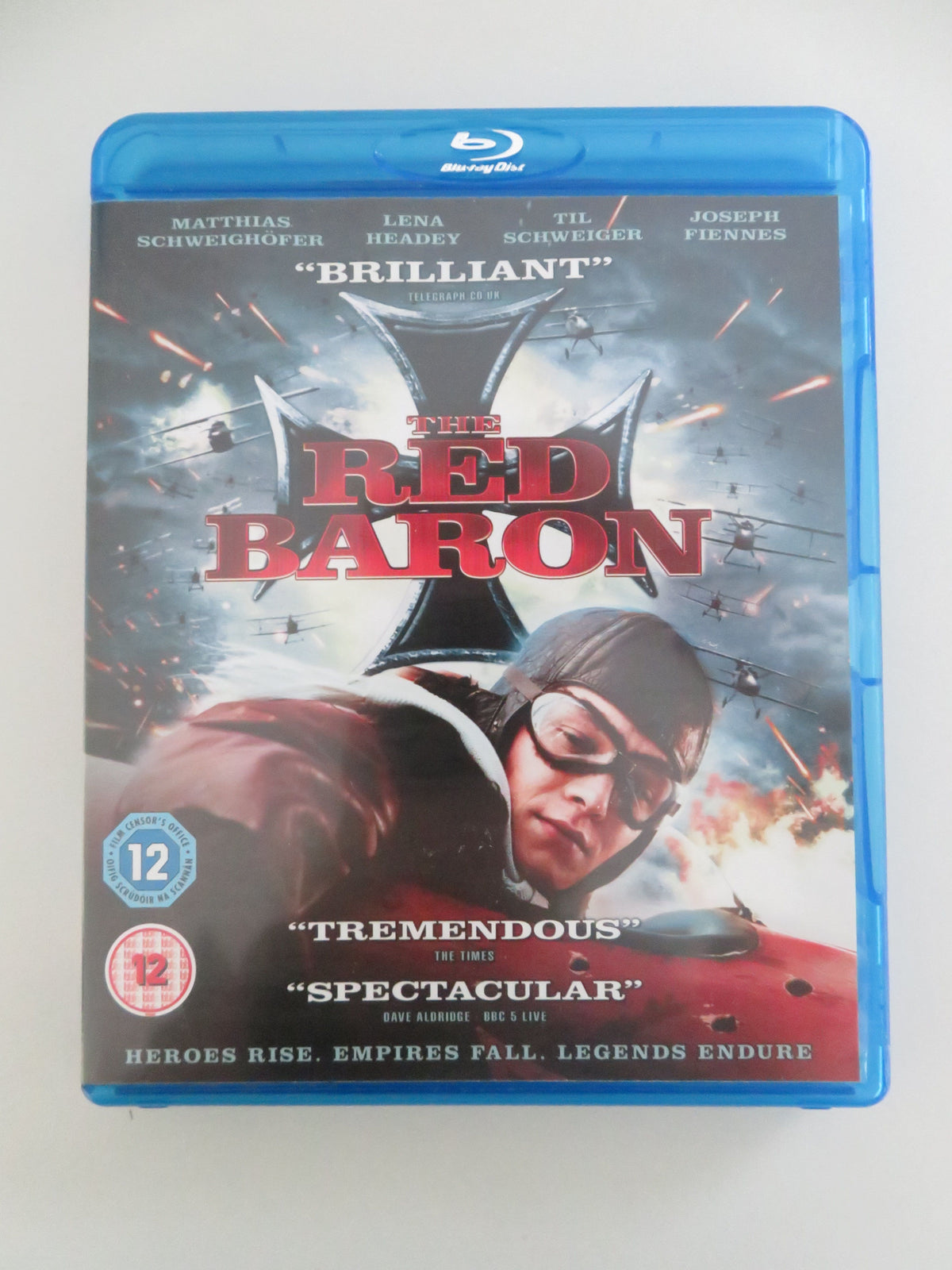 The Red Baron (BLU-RAY) Matthias Schweighöfer Lena Headey 2008 Region B