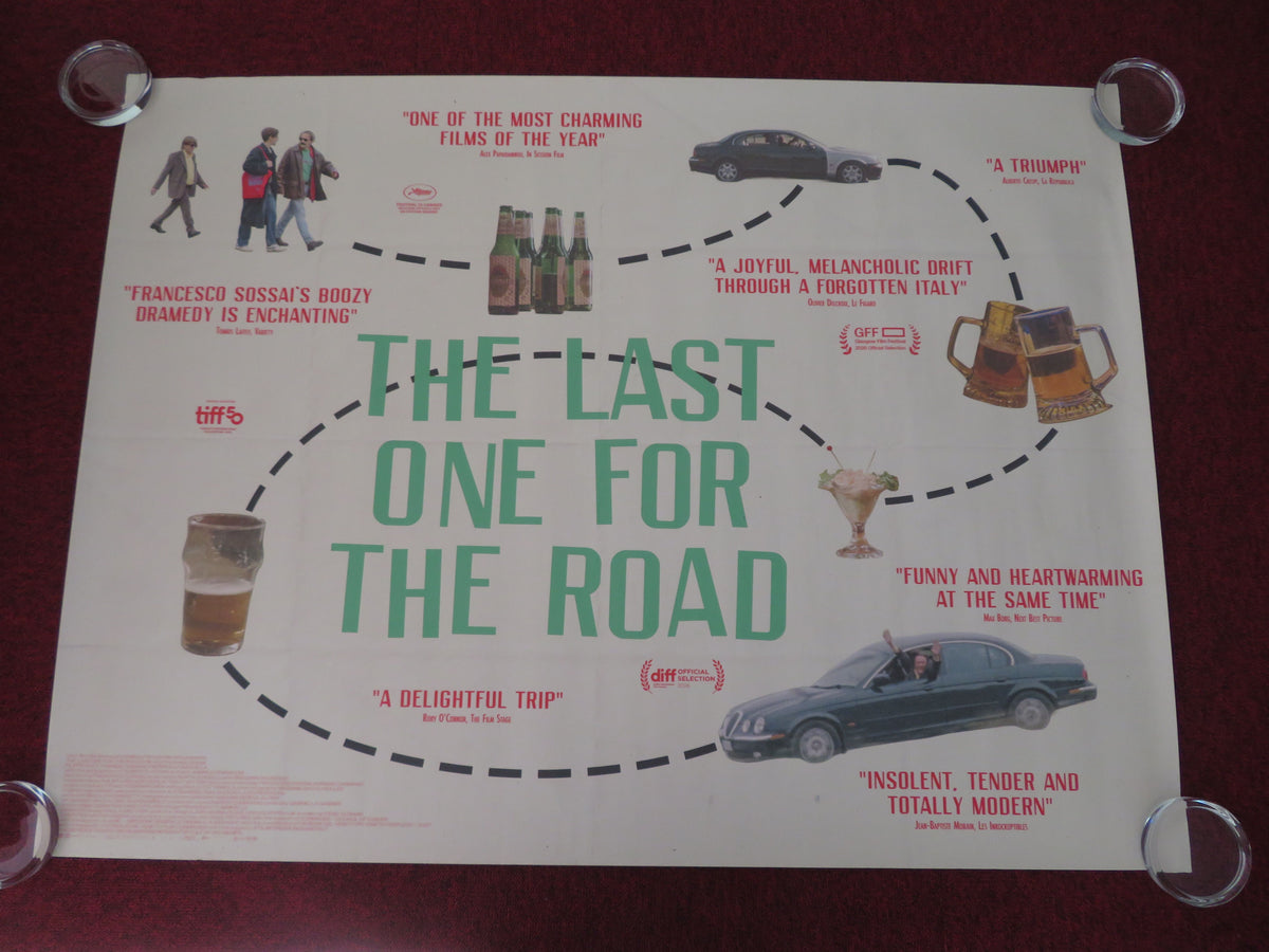 The Last One for the Road UK Quad Rolled Poster Filippo Scotti S. Romano 2025