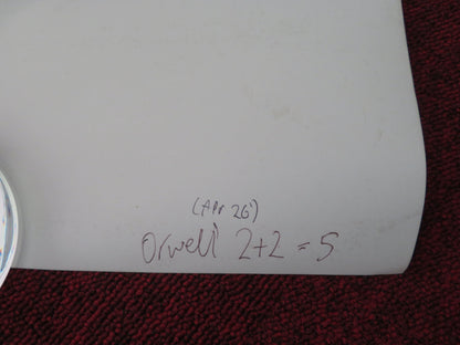 Orwell: 2+2=5 UK Quad Rolled Poster Damian Lewis George Orwell U Win Khine 2025