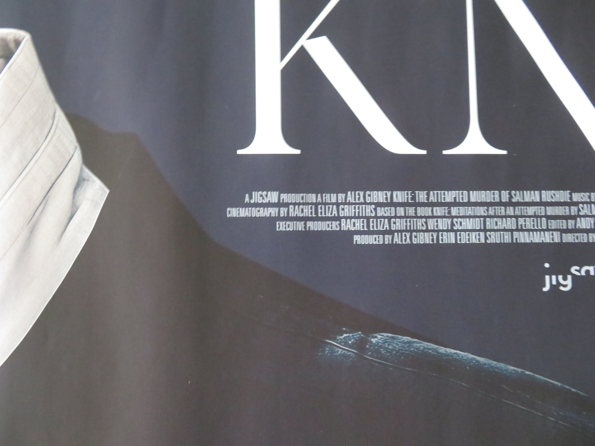Knife: The Attempted Murder of Salman Rushdie UK Quad Rolled Poster 2026