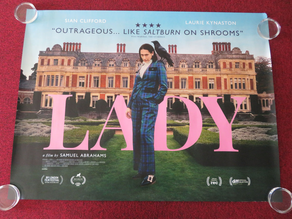 Lady UK Quad Rolled Poster Sian Clifford Juliet Cowan Laurie Kynaston 2025