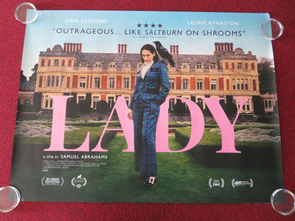 Lady UK Quad Rolled Poster Sian Clifford Juliet Cowan Laurie Kynaston 2025