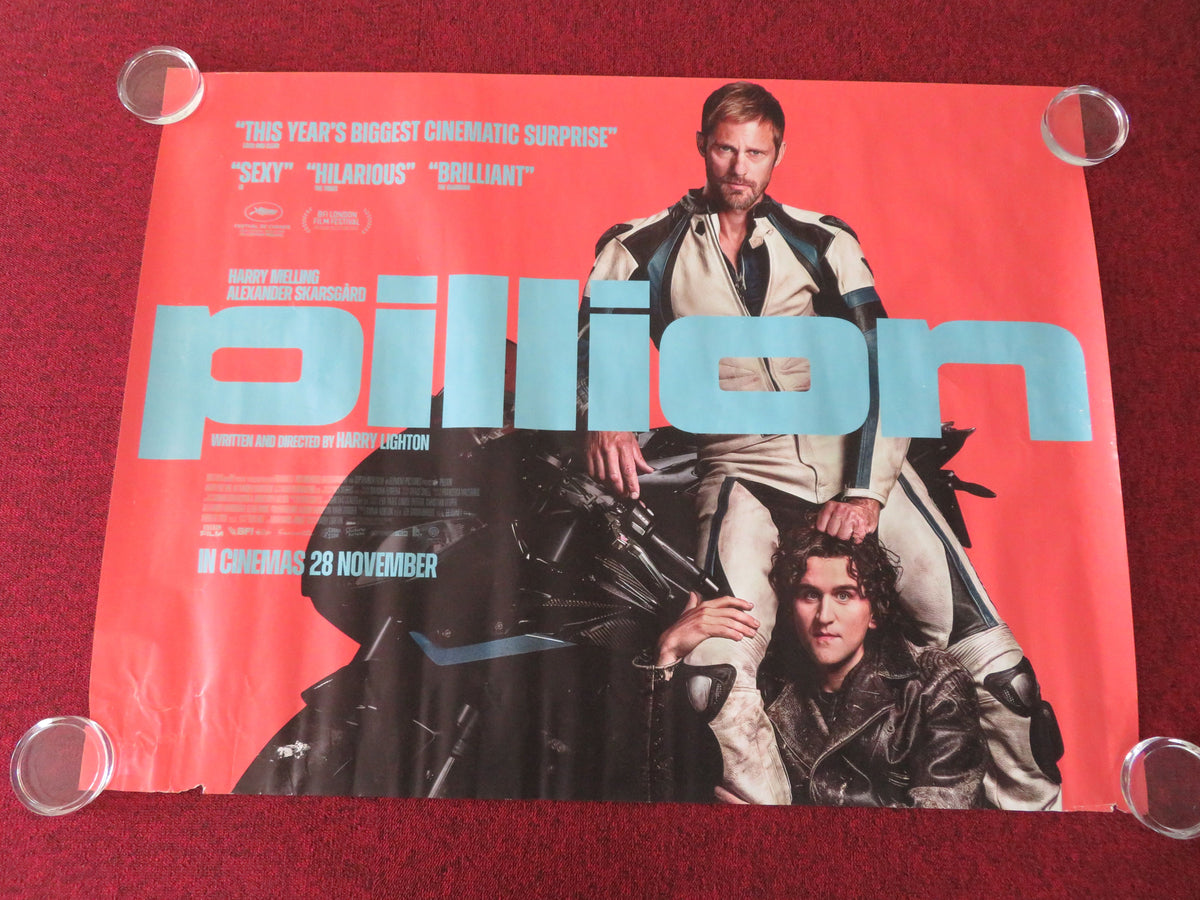 Pillion UK Quad Rolled Poster Harry Melling Alexander Skarsgård 2025