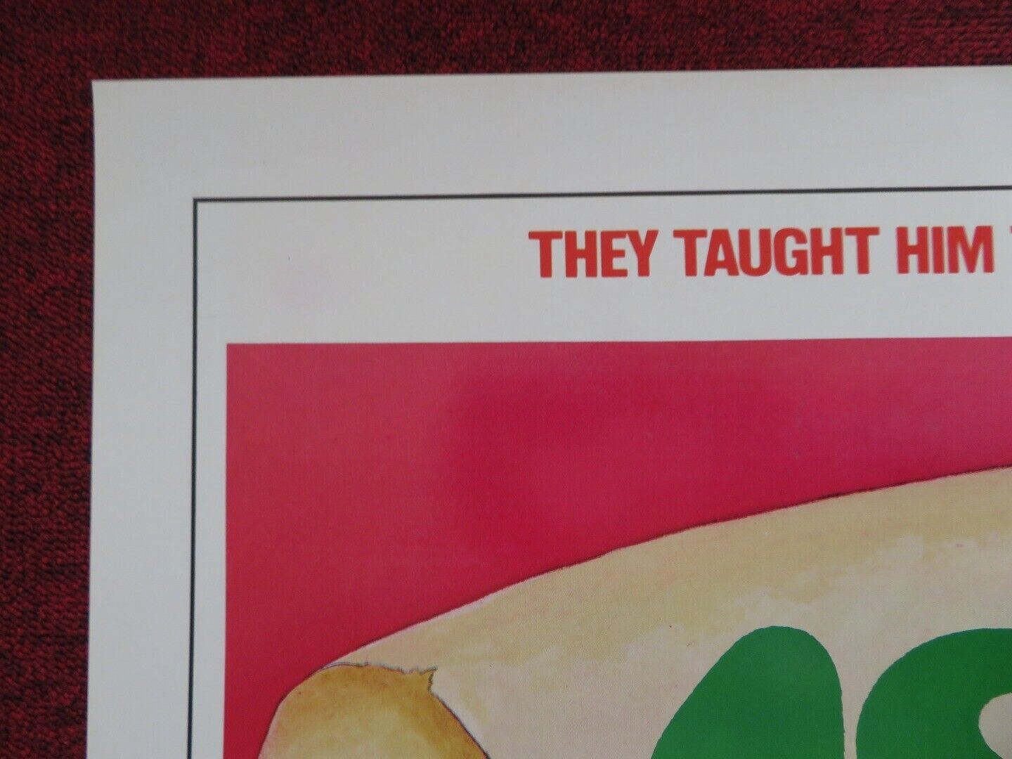 18 FATAL STRIKES - KUNG FU US ONE SHEET ROLLED POSTER TUNG WAI SHIH TIEN 1980 - Rendezvous Cinema