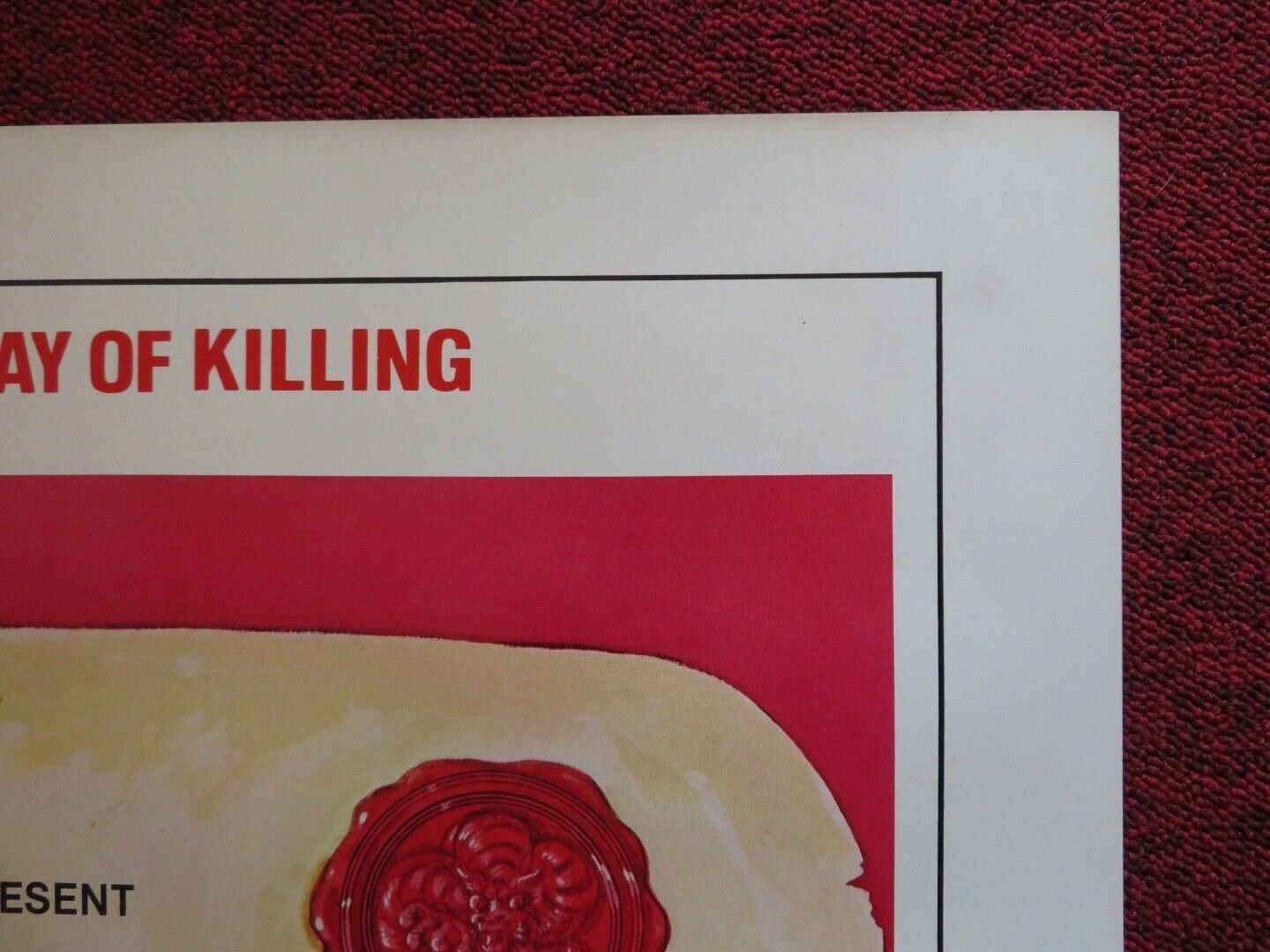 18 FATAL STRIKES - KUNG FU US ONE SHEET ROLLED POSTER TUNG WAI SHIH TIEN 1980 - Rendezvous Cinema