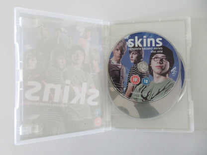 Skins Complete Second Series (DVD) Nicholas Hoult Mike Bailey 2008 Region 2
