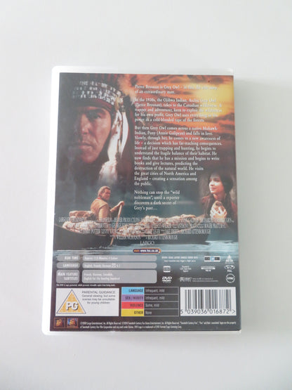 Grey Owl (DVD) Pierce Brosnan Stewart Bick 1999 Region 2
