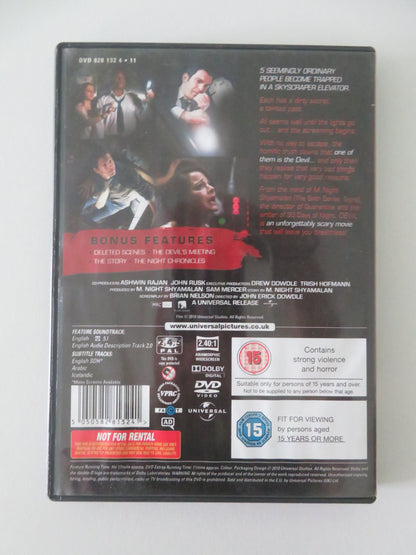 Devil (DVD) Chris Messina Logan Marshall-Green Jenny O'Hara 2010 Region 2,4,5