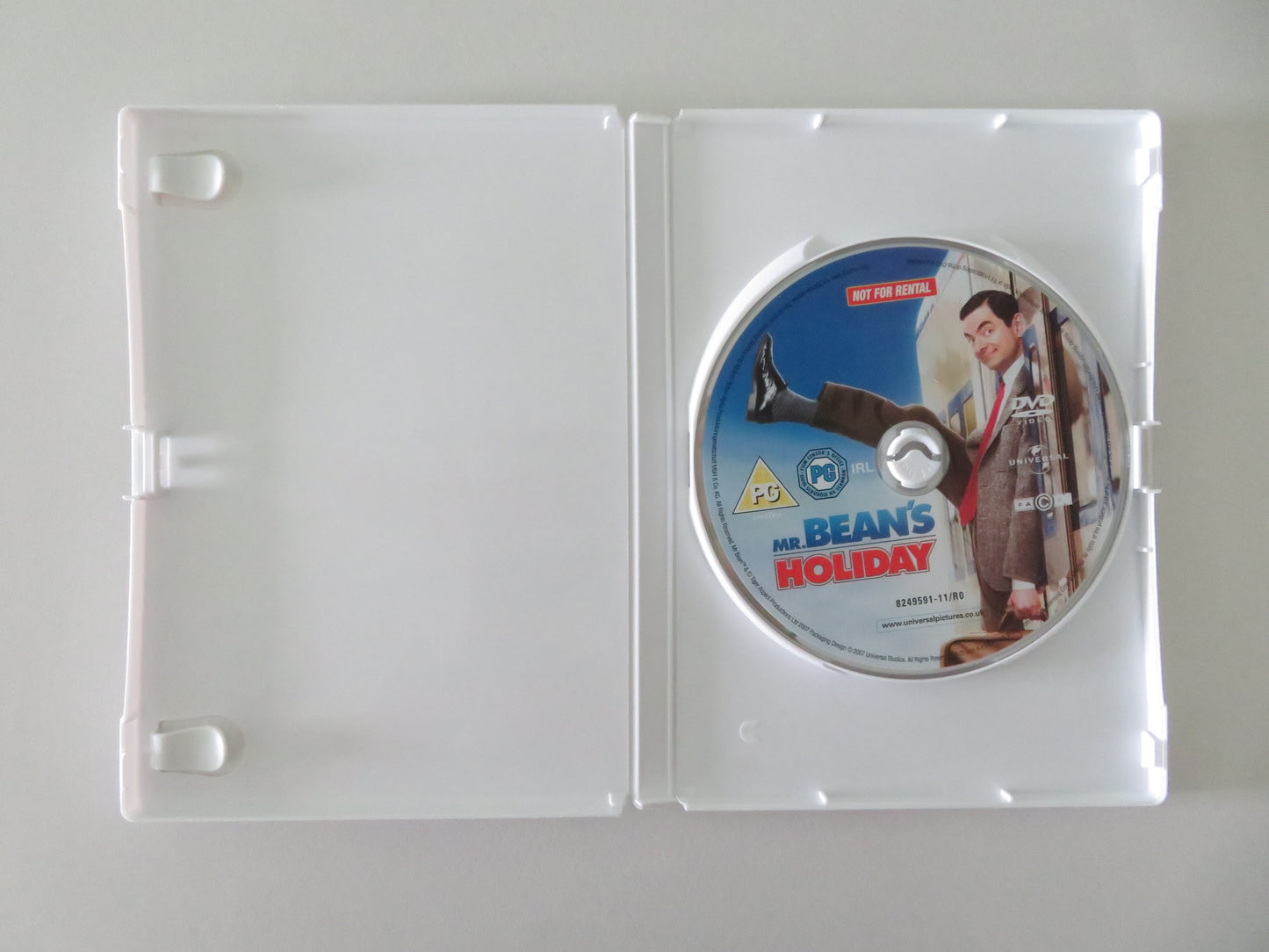 Mr. Bean's Holiday (DVD) Rowan Atkinson Willem Dafoe 2007 Region 2,4,5