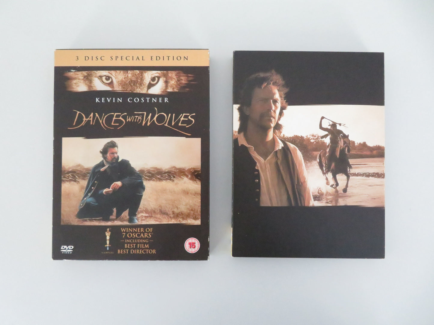 Dances With Wolves - 3 Disc Special Edition (DVD) Costner 1990 Region 2